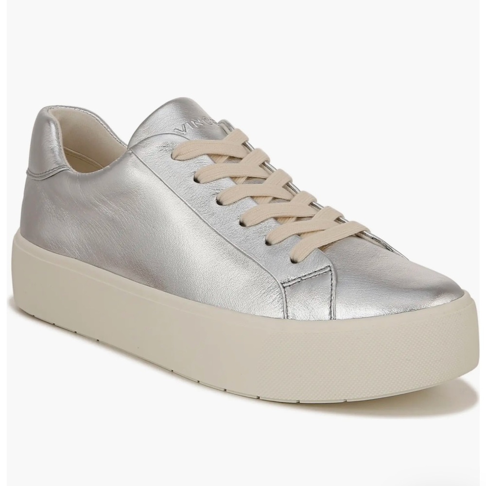Vince Benfield Leather Platform Sneaker size 7